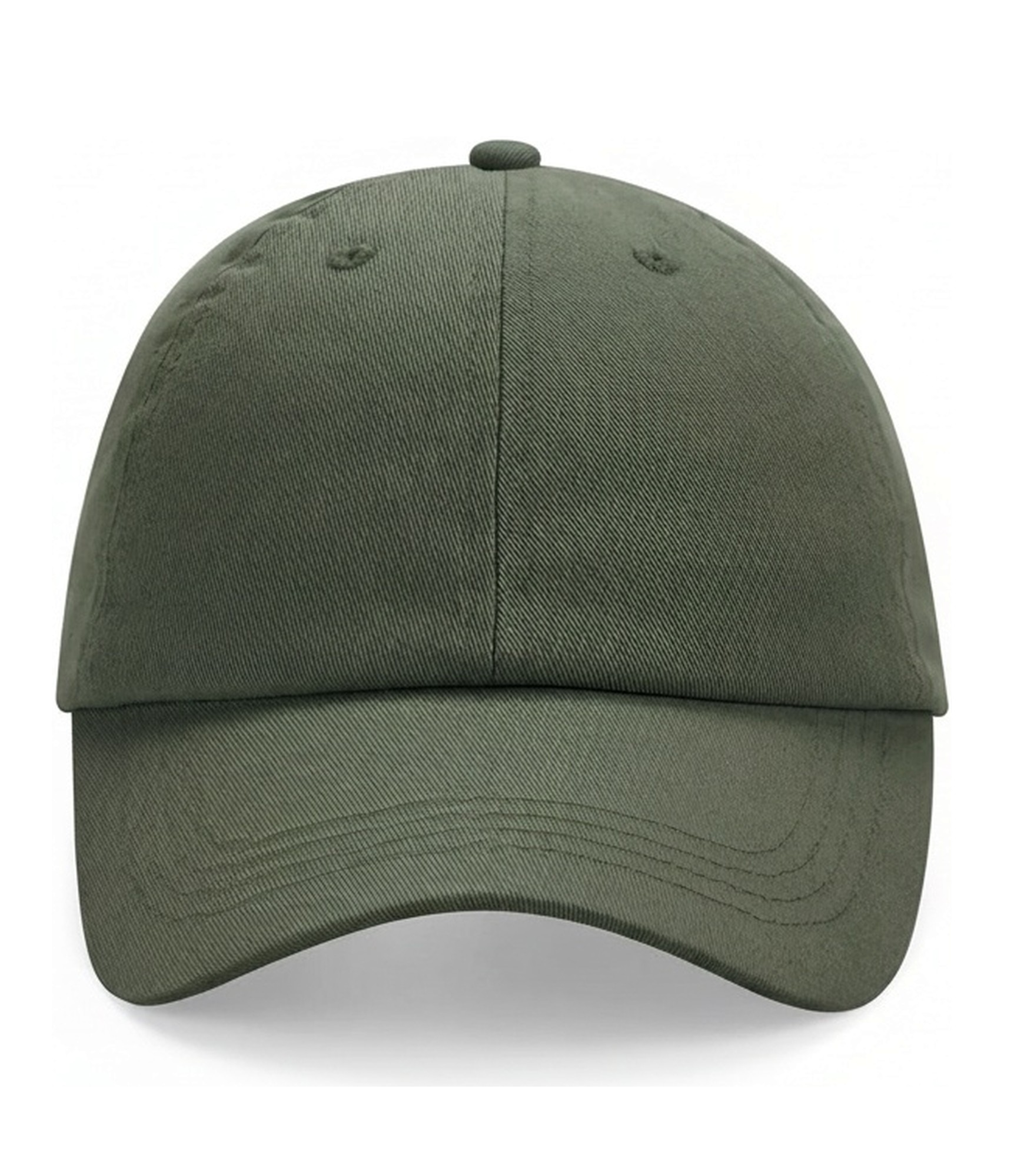 Low Profile 6 Panel Dad Cap Olive Green